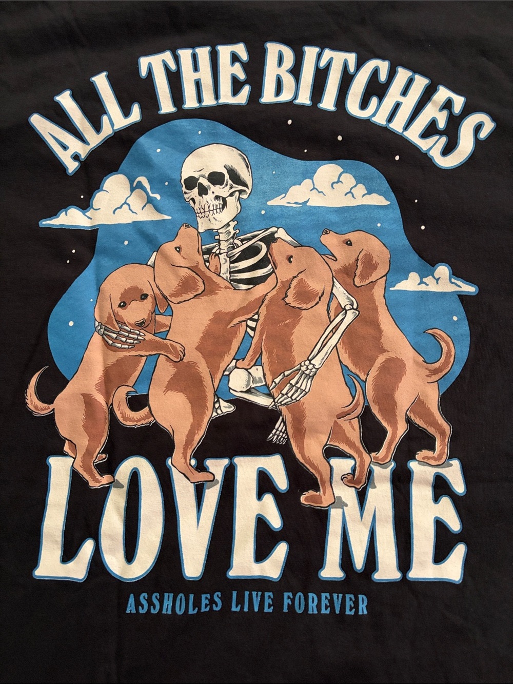 A**holes Live Forever Short Sleeve Shirt